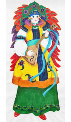 click here to view larger image of Harlequin Angel 2 (hand painted canvases)