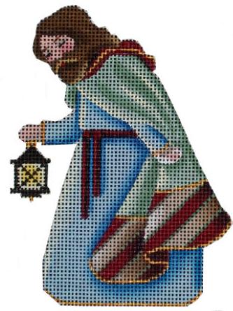 click here to view larger image of Basket Nativity - Joseph (hand painted canvases)