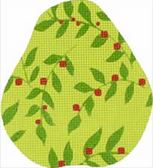 click here to view larger image of Red Berry Pear (hand painted canvases)