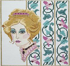 click here to view larger image of Victorian Illusion (hand painted canvases)