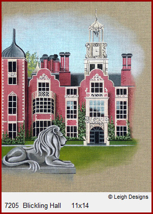 click here to view larger image of Blickling Hall (hand painted canvases)