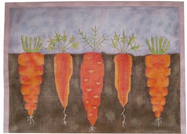 click here to view larger image of Eat Your Carrots (hand painted canvases)
