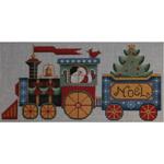 click here to view larger image of Christmas Train (hand painted canvases)