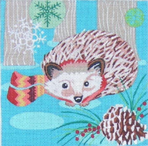 click here to view larger image of Woodland Hedgehog (hand painted canvases)