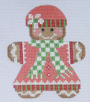 click here to view larger image of Gingerbread Girl 1 (hand painted canvases)