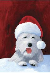 click here to view larger image of Westy Christmas (hand painted canvases)