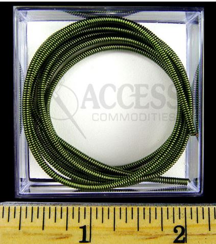 click here to view larger image of Green Wire Pearl Purl #2 (fibers)
