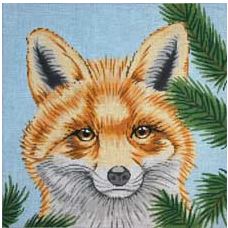 click here to view larger image of Fox (hand painted canvases)