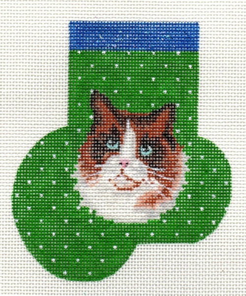 click here to view larger image of Ragdoll Mini Sock (hand painted canvases)