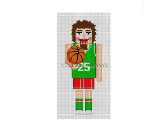 click here to view larger image of Basketball Player Nutcracker (hand painted canvases)