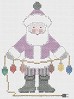 click here to view larger image of Electric Santa (hand painted canvases)
