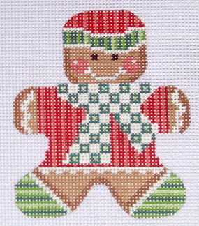 click here to view larger image of Gingerbread Boy 1 Stitch Guide (books)