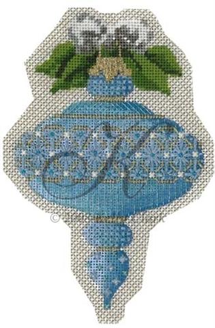 click here to view larger image of December Blue Zircon Ornament Stitch Guide (books)