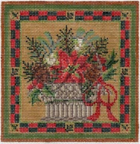 click here to view larger image of Winter Greens Basket Stitch Guide (books)