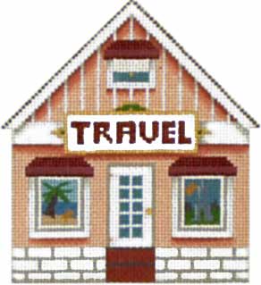 click here to view larger image of Travel Agency - Thimble Town (hand painted canvases)