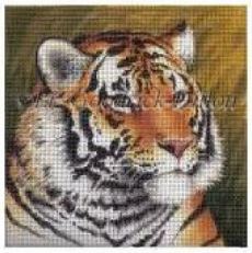 click here to view larger image of Tiger  (hand painted canvases)