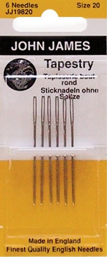 click here to view larger image of John James Standard Tapestry Hand Needles (accessories)