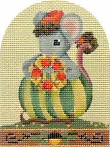 click here to view larger image of Autumn Mouse (hand painted canvases)
