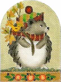click here to view larger image of Autumn Hedgehog (hand painted canvases)