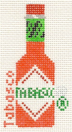 click here to view larger image of Tabasco Mini Tabasco (hand painted canvases)