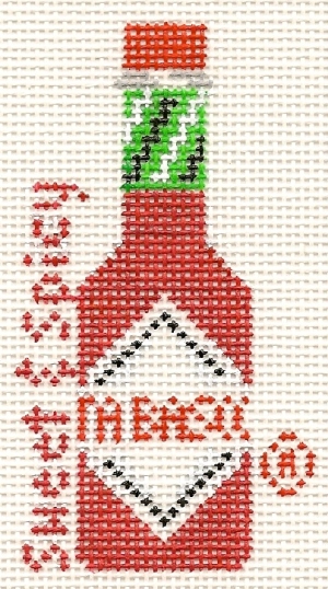 click here to view larger image of Tabasco Mini Sweet and Spicy (hand painted canvases)