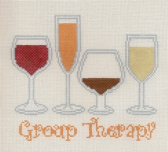 click here to view larger image of Group Therapy (hand painted canvases)