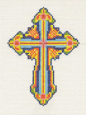 click here to view larger image of November Cross - 18ct (hand painted canvases)
