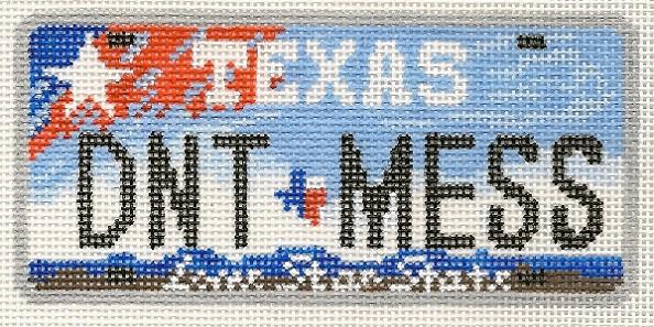 click here to view larger image of Texas - DNT MESS (hand painted canvases)