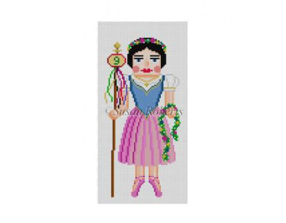 click here to view larger image of Nine Ladies Dancing Nutcracker (hand painted canvases)