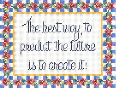 click here to view larger image of Predict the Future (hand painted canvases)