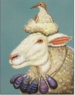 click here to view larger image of Shore Sheep (hand painted canvases)
