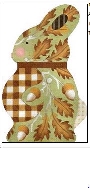 click here to view larger image of Autumn Bunny (hand painted canvases)