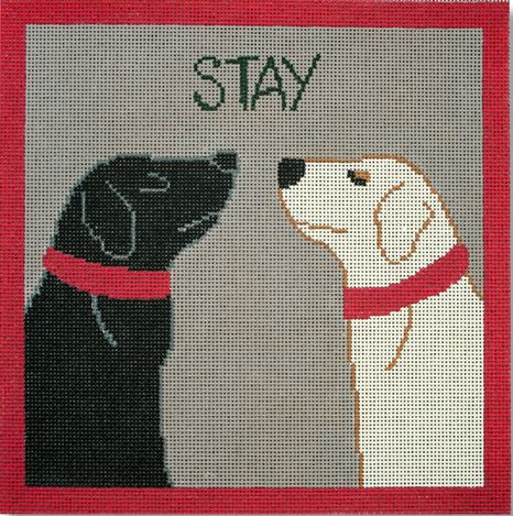 click here to view larger image of Stay (hand painted canvases)
