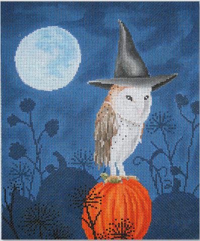 click here to view larger image of Hatted Barn Owl (hand painted canvases)