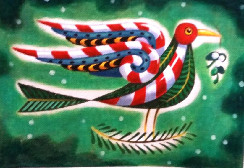 click here to view larger image of Bird (hand painted canvases)