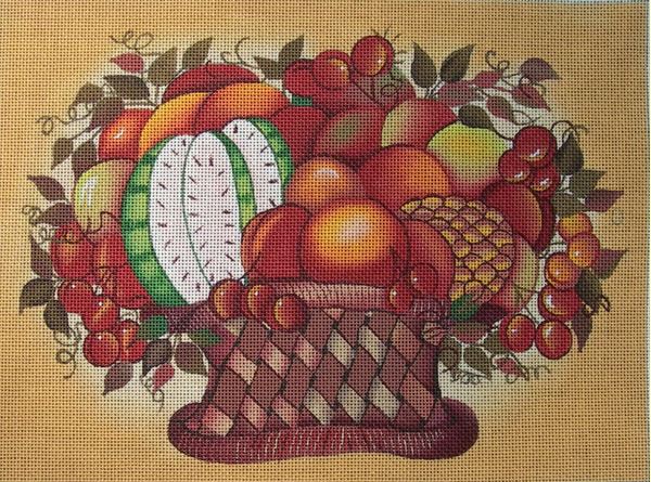 click here to view larger image of Fruit Basket (hand painted canvases)