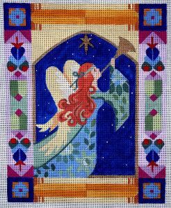 click here to view larger image of Herald Angel (hand painted canvases)