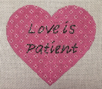click here to view larger image of Love Is Patient (hand painted canvases)