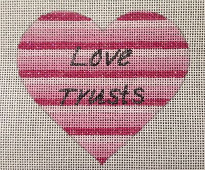 click here to view larger image of Love Trusts (hand painted canvases)