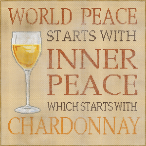 click here to view larger image of Chardonnay (hand painted canvases)