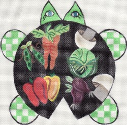 click here to view larger image of Turtle Soup (hand painted canvases)