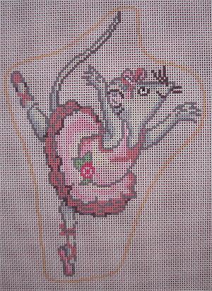 Angelina Ballerina hand painted canvases 