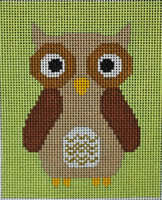 click here to view larger image of Owl (hand painted canvases)