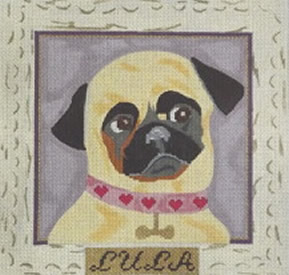 click here to view larger image of Lula (hand painted canvases)