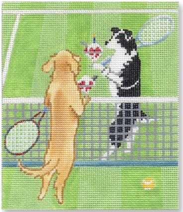 click here to view larger image of Wimbledon (hand painted canvases)