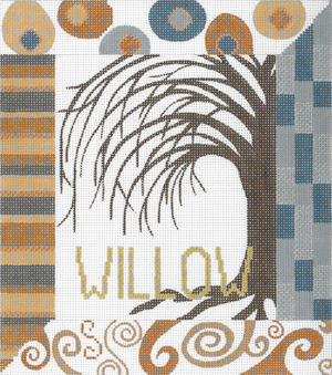 click here to view larger image of Willow (hand painted canvases)