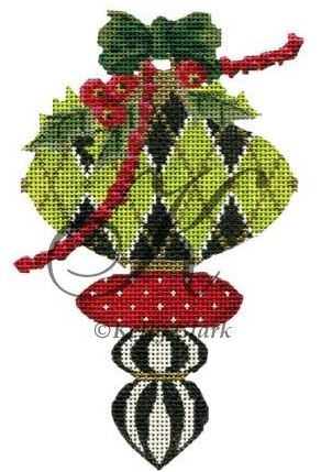 click here to view larger image of Peridot and Holly Harlequin Stitch Guide (books)
