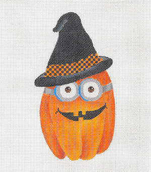 click here to view larger image of Pump-Kids - Witch (hand painted canvases)