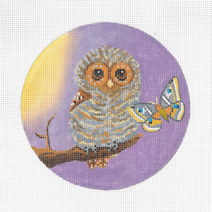 click here to view larger image of Baby Owl (hand painted canvases)