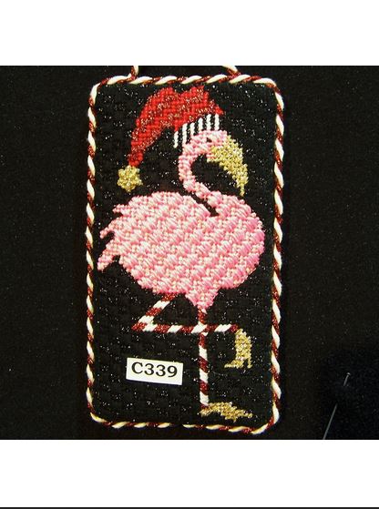 click here to view larger image of Fancy Flamingo (hand painted canvases)